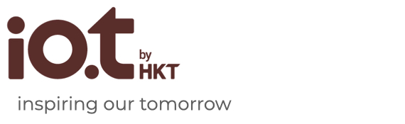 io.t by HKT logo, inspiring our tomorrow